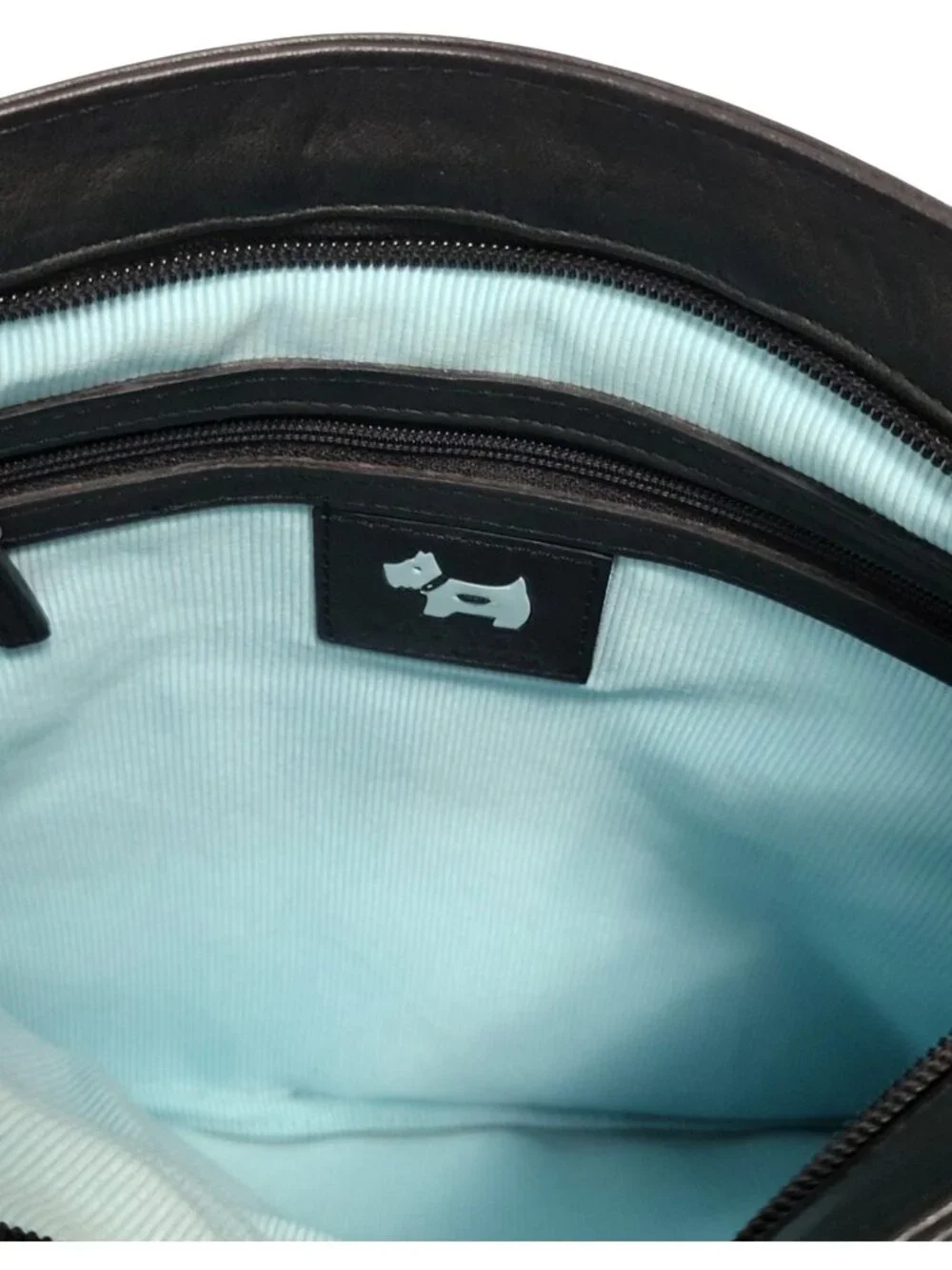 Radley London Crossbody Organizer Hidden Strap Pocket Bag Scottie Dog
